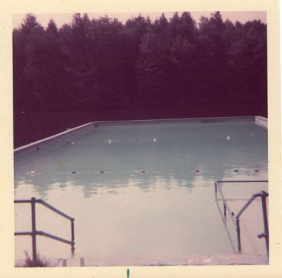The pool in the lake.
1970's
