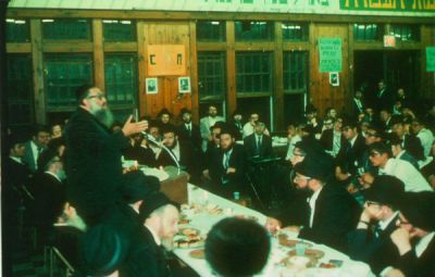 Rabbi Friefeld by Inter-camp Melava Malka
