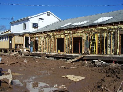 3/14/08
The Shul, being extended.
