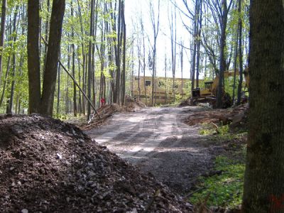 4/30/2010
The driveway being built.
