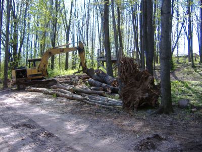 4/30/2010
The driveway being built.
