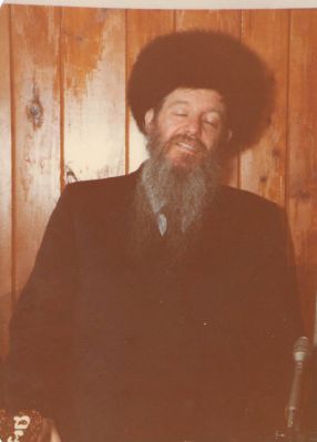 The Novominsker Rebbe
