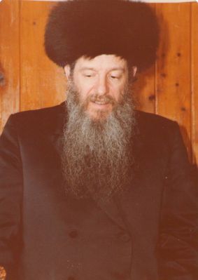 The Novominsker Rebbe
