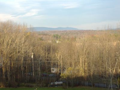 10/31/2006
The view from the 3rd floor of the Colonial, possibly of Peakamoose Mountain.
