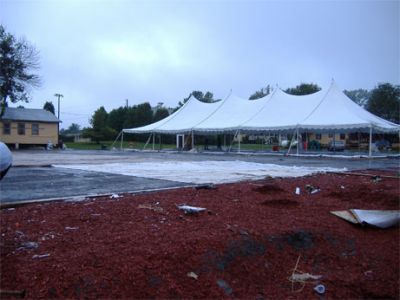 8/27/06
The kitchen tent - coming down.
