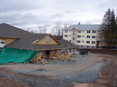 4/17/07 - Main Building
Standing near the guest house looking towards lobby.
