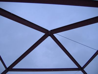 2/22/07 - Main Building
The steel for the roof of the Main Dining Room.
