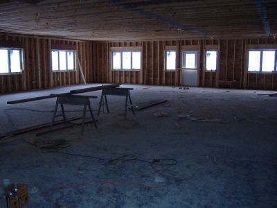 2/22/07 - Main Building
Inside the Masmidim Dining Room.
