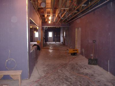 3/26/07 - Main Building
The Hallway outside the Kitchen. The doors on the left are for the Kitchen and the doors on the right are for the Dining Room.
