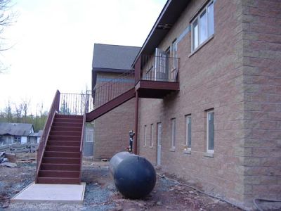 5/11/07 - Main Building
One of the Exits from the Masmidim Dining Room.
